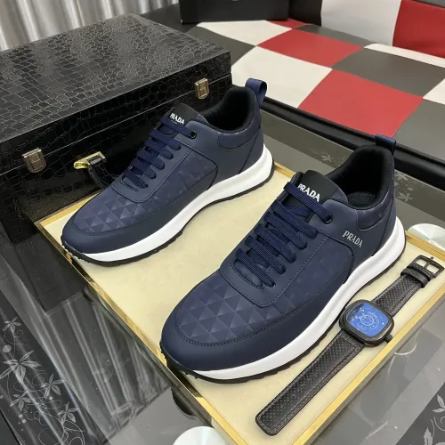 Replica Prada Casual Shoes For Men #1407862 $85.00 USD for Wholesale