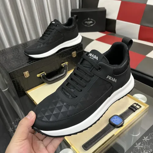 Wholesale Prada Casual Shoes For Men #1407864 $85.00 USD, Wholesale Quality Replica Prada Casual Shoes