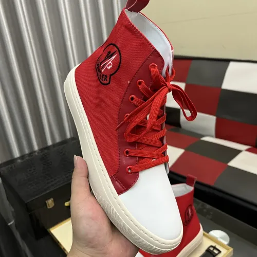 Replica Moncler High Tops Shoes For Men #1407932 $85.00 USD for Wholesale