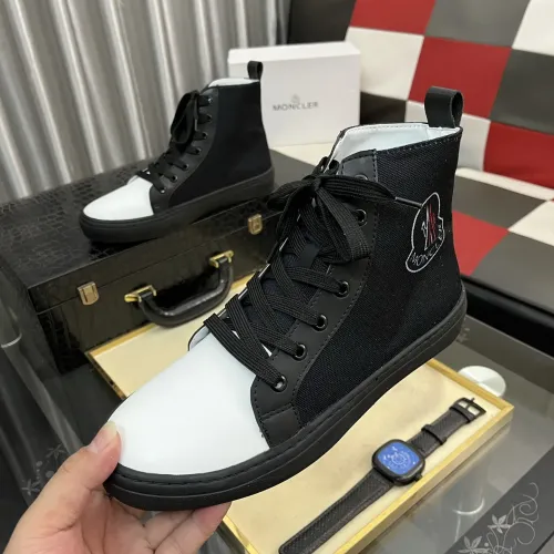 Wholesale Moncler High Tops Shoes For Men #1407933 $85.00 USD, Wholesale Quality Replica Moncler High Tops Shoes