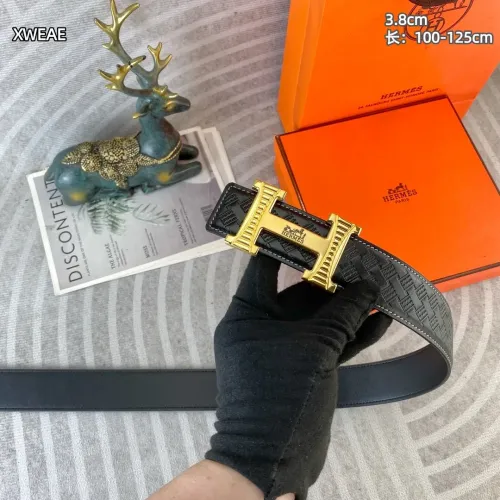 Replica Hermes AAA Quality Belts For Men #1408140 $60.00 USD for Wholesale