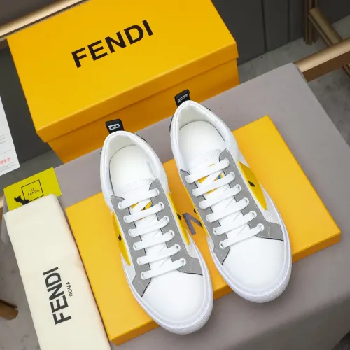 Replica Fendi Casual Shoes For Men #1408150 $76.00 USD for Wholesale