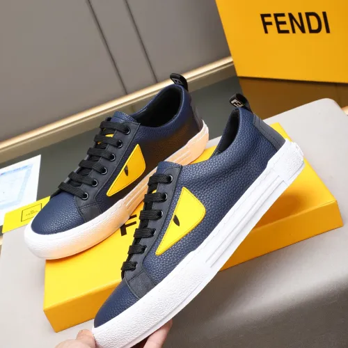 Replica Fendi Casual Shoes For Men #1408151 $76.00 USD for Wholesale