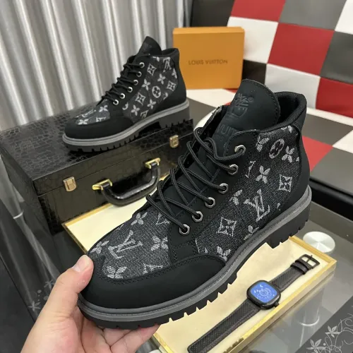 Wholesale Louis Vuitton Boots For Men #1408204 $85.00 USD, Wholesale Quality Replica Louis Vuitton Boots
