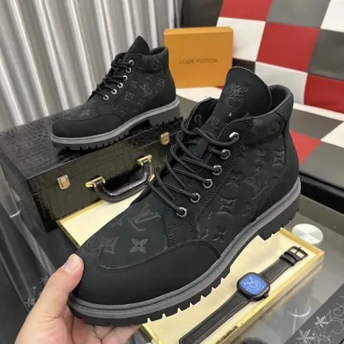 Wholesale Louis Vuitton Boots For Men #1408206 $85.00 USD, Wholesale Quality Replica Louis Vuitton Boots