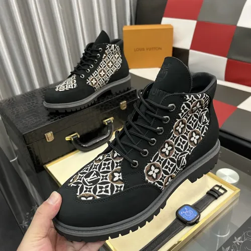 Wholesale Louis Vuitton Boots For Men #1408208 $85.00 USD, Wholesale Quality Replica Louis Vuitton Boots
