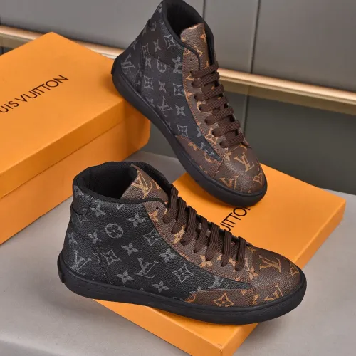 Wholesale Louis Vuitton High Tops Shoes For Men #1408220 $85.00 USD, Wholesale Quality Replica Louis Vuitton High Tops Shoes