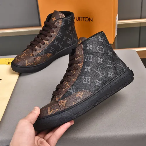 Replica Louis Vuitton High Tops Shoes For Men #1408220 $85.00 USD for Wholesale