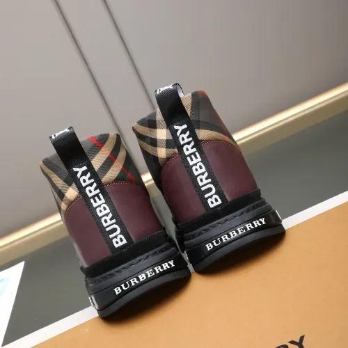 Replica Burberry High Tops Shoes For Men #1408222 $85.00 USD for Wholesale