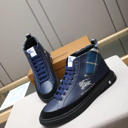 Wholesale Burberry High Tops Shoes For Men #1408223 $85.00 USD, Wholesale Quality Replica Burberry High Tops Shoes
