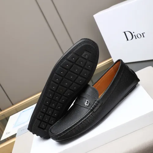Replica Christian Dior Leather Shoes For Men #1408267 $80.00 USD for Wholesale