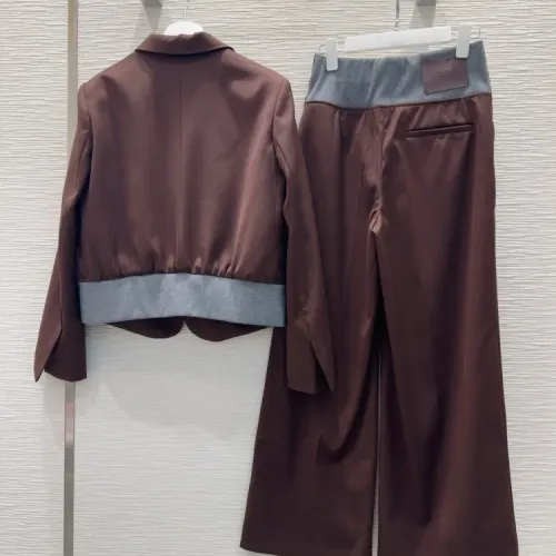 Replica LOEWE Tracksuits Long Sleeved For Women #1408290 $125.00 USD for Wholesale