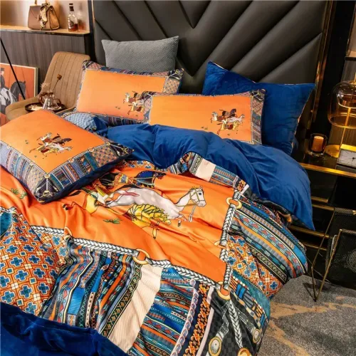 Replica Hermes Bedding #1408319 $122.00 USD for Wholesale