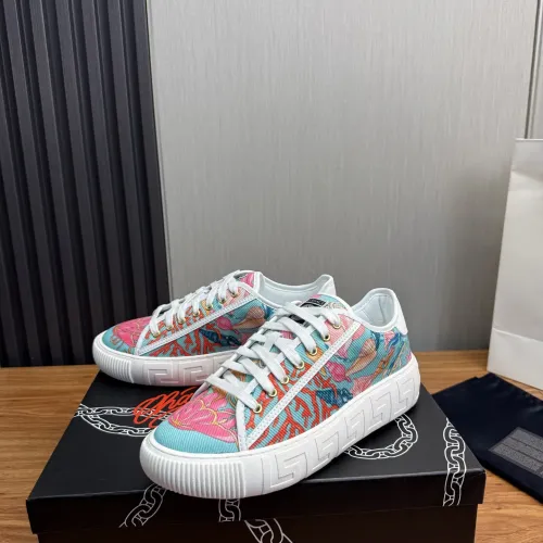 Wholesale Versace Casual Shoes For Women #1408331 $98.00 USD, Wholesale Quality Replica Versace Casual Shoes