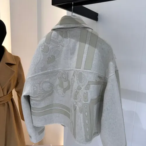 Replica Hermes Jackets Long Sleeved For Women #1408335 $393.39 USD for Wholesale