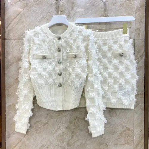 Wholesale Balmain Tracksuits Long Sleeved For Women #1408339 $205.00 USD, Wholesale Quality Replica Balmain Tracksuits