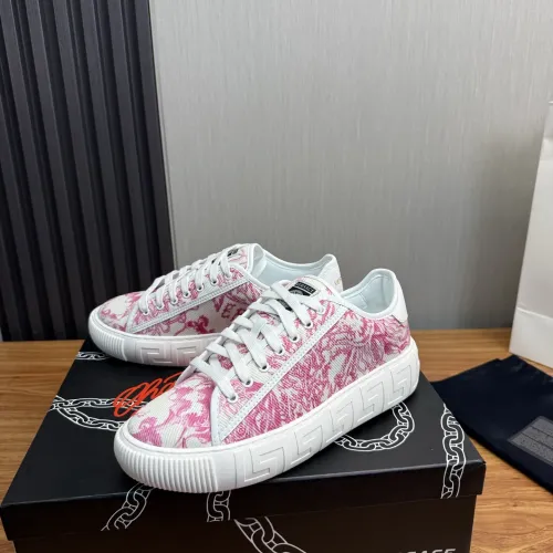 Wholesale Versace Casual Shoes For Women #1408341 $98.00 USD, Wholesale Quality Replica Versace Casual Shoes