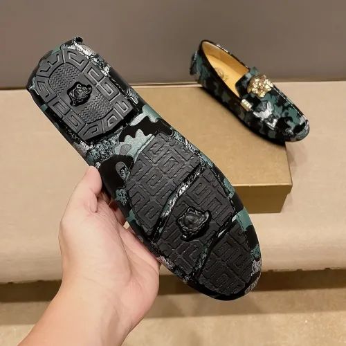 Replica Versace Leather Shoes For Men #1408365 $76.00 USD for Wholesale