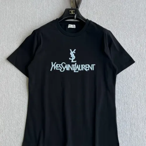 Wholesale Yves Saint Laurent YSL T-shirts Short Sleeved For Women #1408387 $64.00 USD, Wholesale Quality Replica Yves Saint Laurent YSL T-shirts