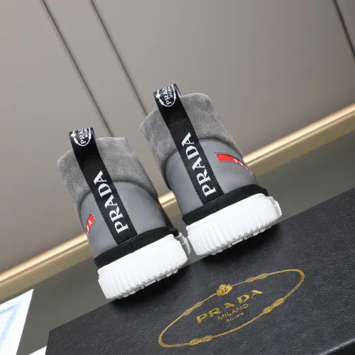 Replica Prada High Top Shoes For Men #1408402 $82.00 USD for Wholesale