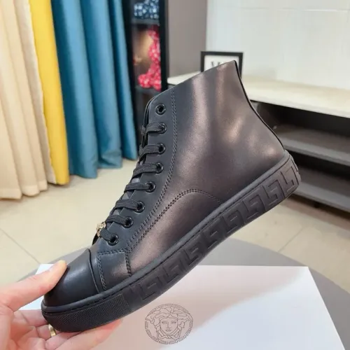 Replica Versace High Tops Shoes For Men #1408410 $80.00 USD for Wholesale