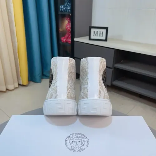Replica Versace High Tops Shoes For Men #1408411 $80.00 USD for Wholesale