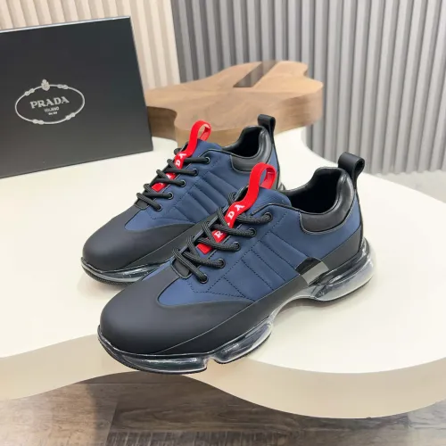 Wholesale Prada Casual Shoes For Men #1408421 $145.00 USD, Wholesale Quality Replica Prada Casual Shoes