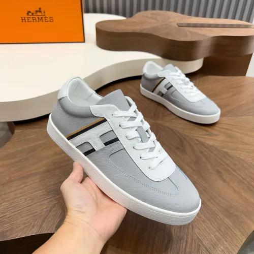 Replica Hermes Casual Shoes For Men #1408486 $125.00 USD for Wholesale