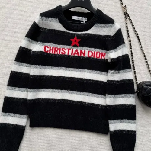 Replica Christian Dior Sweaters Long Sleeved For Women #1408488 $105.00 USD for Wholesale