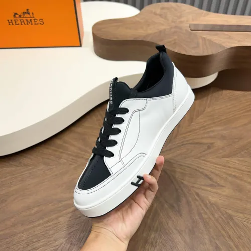 Replica Hermes Casual Shoes For Men #1408491 $128.00 USD for Wholesale