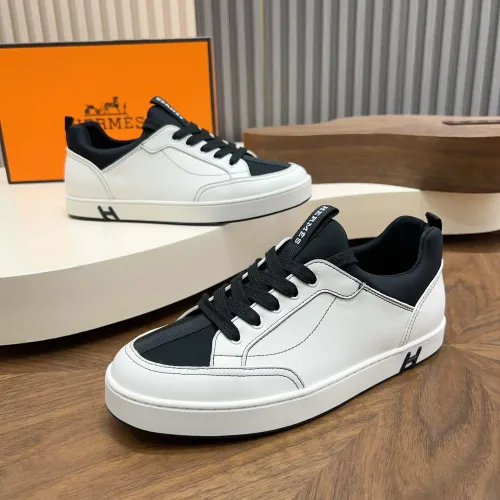 Replica Hermes Casual Shoes For Men #1408491 $128.00 USD for Wholesale