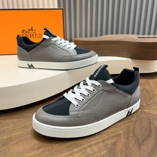 Replica Hermes Casual Shoes For Men #1408492 $128.00 USD for Wholesale