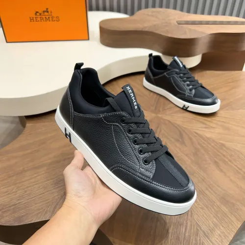 Replica Hermes Casual Shoes For Men #1408495 $128.00 USD for Wholesale