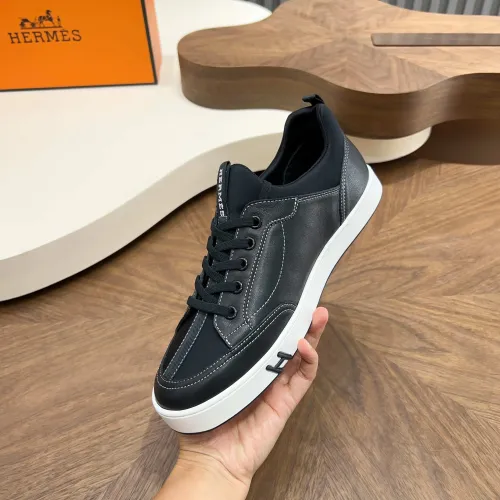 Replica Hermes Casual Shoes For Men #1408496 $128.00 USD for Wholesale