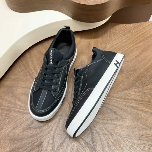 Replica Hermes Casual Shoes For Men #1408496 $128.00 USD for Wholesale