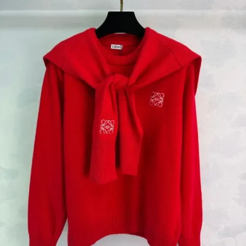 Wholesale LOEWE Sweaters Long Sleeved For Women #1408497 $115.00 USD, Wholesale Quality Replica LOEWE Sweaters