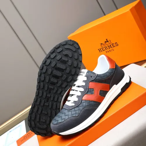 Replica Hermes Casual Shoes For Men #1408498 $76.00 USD for Wholesale