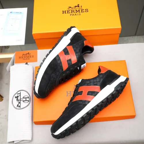 Replica Hermes Casual Shoes For Men #1408499 $76.00 USD for Wholesale