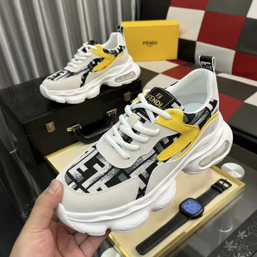 Wholesale Fendi Casual Shoes For Men #1408500 $85.00 USD, Wholesale Quality Replica Fendi Casual Shoes