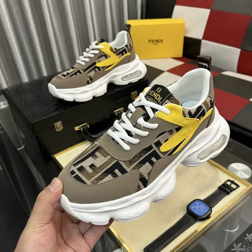 Wholesale Fendi Casual Shoes For Men #1408501 $85.00 USD, Wholesale Quality Replica Fendi Casual Shoes