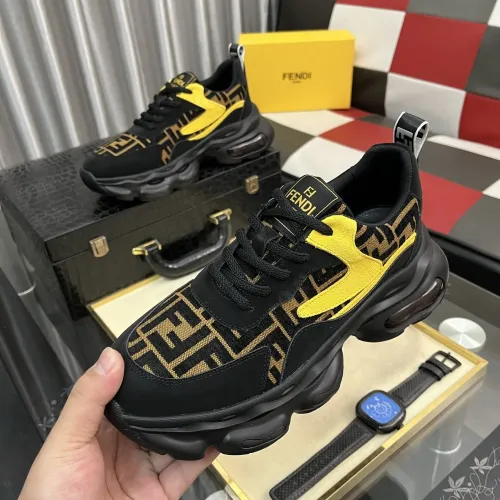 Wholesale Fendi Casual Shoes For Men #1408503 $85.00 USD, Wholesale Quality Replica Fendi Casual Shoes