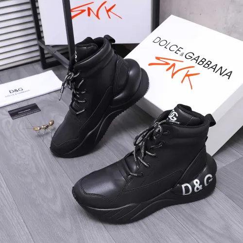 Wholesale Dolce &amp; Gabbana D&amp;G Boots For Men #1408505 $100.00 USD, Wholesale Quality Replica Dolce &amp; Gabbana D&amp;G Boots