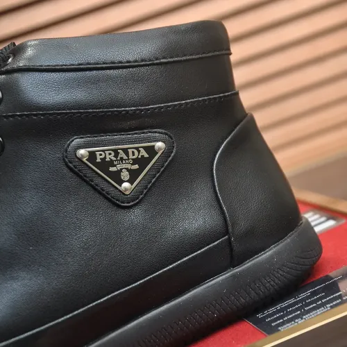 Replica Prada High Top Shoes For Men #1408515 $92.00 USD for Wholesale
