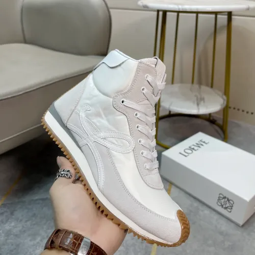 Replica LOEWE High Tops Shoes For Women #1408517 $108.00 USD for Wholesale