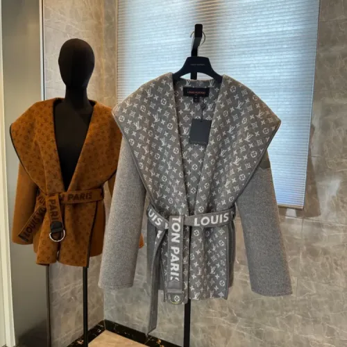 Replica Louis Vuitton LV Coats Long Sleeved For Women #1408550 $416.53 USD for Wholesale