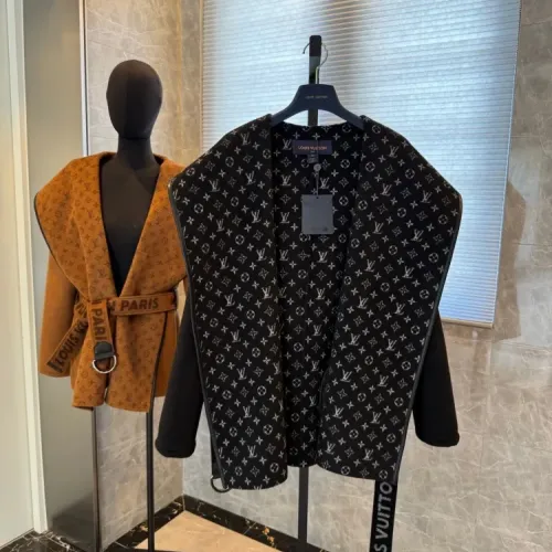 Replica Louis Vuitton LV Coats Long Sleeved For Women #1408551 $416.53 USD for Wholesale