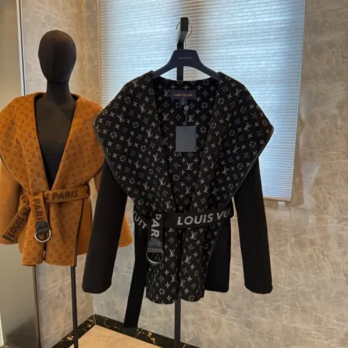 Replica Louis Vuitton LV Coats Long Sleeved For Women #1408551 $416.53 USD for Wholesale