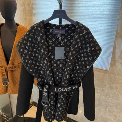 Replica Louis Vuitton LV Coats Long Sleeved For Women #1408551 $416.53 USD for Wholesale