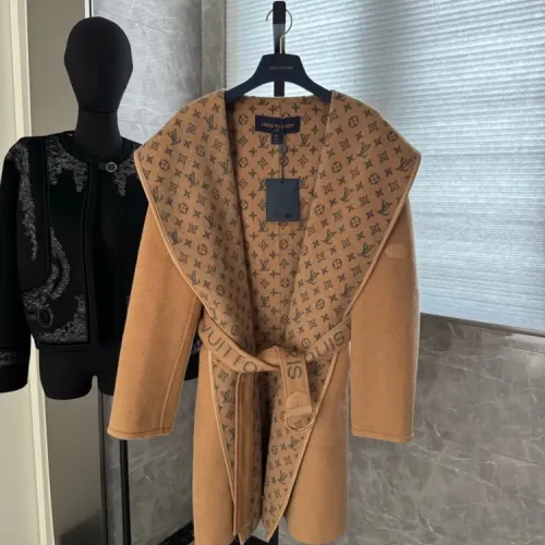 Wholesale Louis Vuitton LV Coats Long Sleeved For Women #1408558 $406.61 USD, Wholesale Quality Replica Louis Vuitton LV Coats