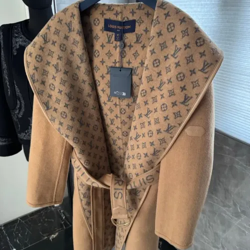 Replica Louis Vuitton LV Coats Long Sleeved For Women #1408558 $406.61 USD for Wholesale